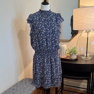 1. State Navy Floral Mini Dress
